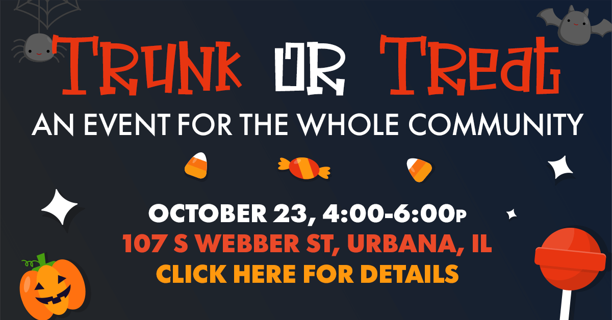 Trunk or Treat - October 23, 4-6p - Click Here for Details